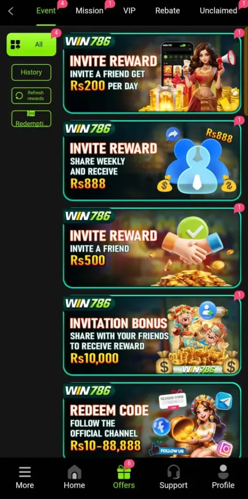 Win 786 Game