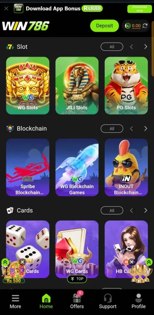 Win 786 Game
