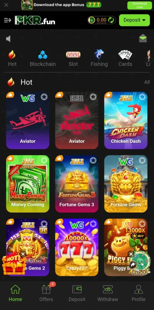 PKR FUN Game