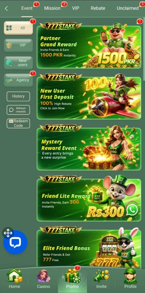 777Stake Game