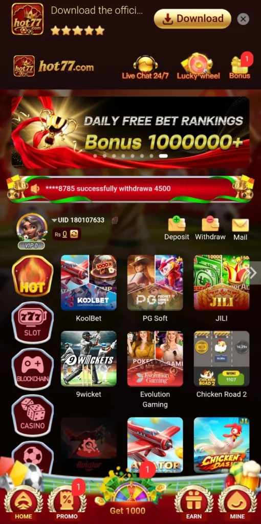 Hot77 Game